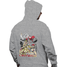 Load image into Gallery viewer, Shirts Zippered Hoodies, Unisex / Small / Sports Grey Legends Of The 80&#39;s
