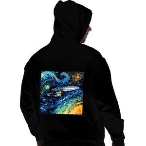 Last_Chance_Shirts Pullover Hoodies, Unisex / Small / Black Van Gogh Never Boldly Went