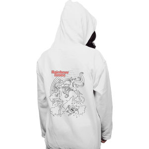 Secret_Shirts Pullover Hoodies, Unisex / Small / White Rainbow Smite