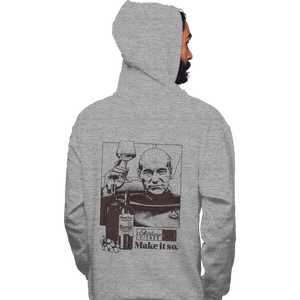 Secret_Shirts Pullover Hoodies, Unisex / Small / Sports Grey Picard Wine
