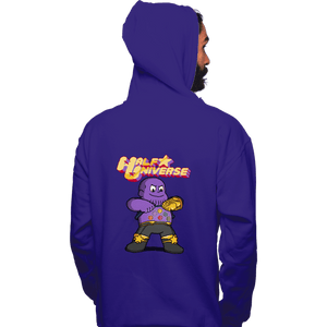Shirts Pullover Hoodies, Unisex / Small / Violet Half Universe