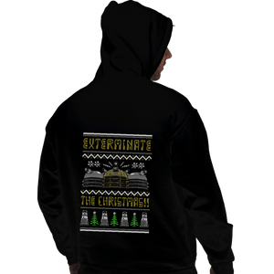 Shirts Pullover Hoodies, Unisex / Small / Black Dalek Xmas