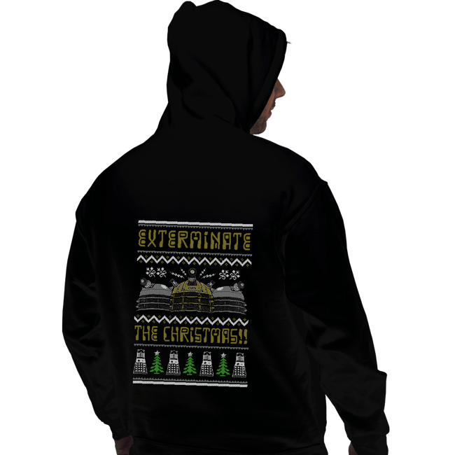Shirts Pullover Hoodies, Unisex / Small / Black Dalek Xmas