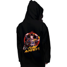 Load image into Gallery viewer, Shirts Zippered Hoodies, Unisex / Small / Black Flame Alchemist
