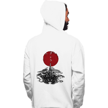 Load image into Gallery viewer, Shirts Pullover Hoodies, Unisex / Small / White Red Sun Alpha Predator
