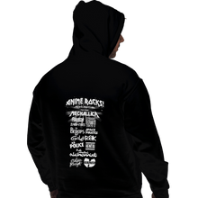 Load image into Gallery viewer, Secret_Shirts Pullover Hoodies, Unisex / Small / Black Anime Rocks
