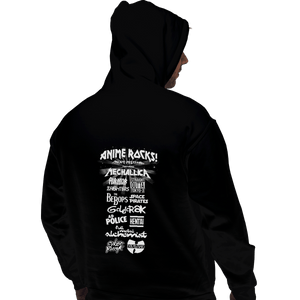 Secret_Shirts Pullover Hoodies, Unisex / Small / Black Anime Rocks