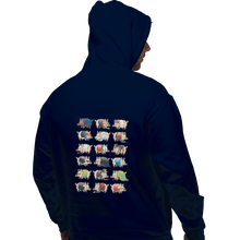 Load image into Gallery viewer, Shirts Zippered Hoodies, Unisex / Small / Navy Pig Movies
