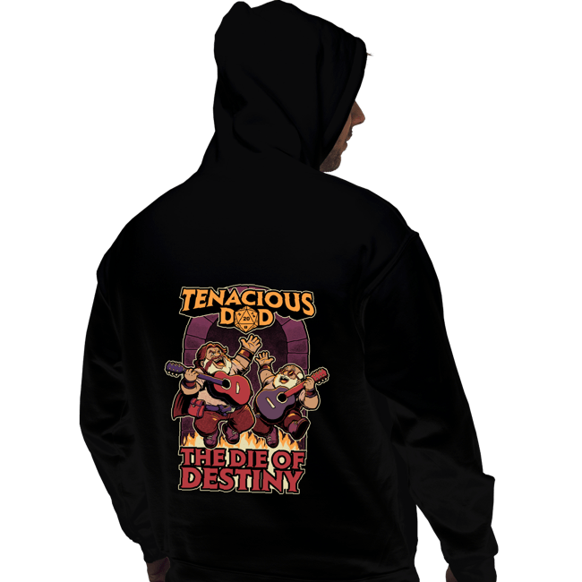 Daily_Deal_Shirts Pullover Hoodies, Unisex / Small / Black The Die Of Destiny