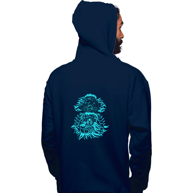 Daily_Deal_Shirts Pullover Hoodies, Unisex / Small / Navy Skyward