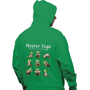 Daily_Deal_Shirts Pullover Hoodies, Unisex / Small / Irish Green Master Yoga