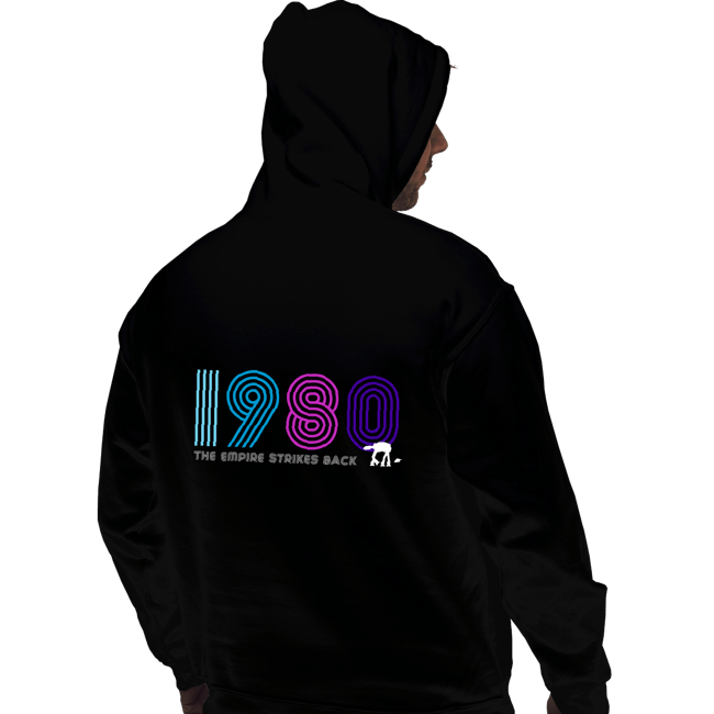 Shirts Pullover Hoodies, Unisex / Small / Black 1980 The Empire Strikes Back