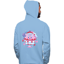 Load image into Gallery viewer, Shirts Pullover Hoodies, Unisex / Small / Royal Blue Pink Parfait
