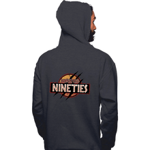 Load image into Gallery viewer, Shirts Pullover Hoodies, Unisex / Small / Dark Heather Born In The Nineties
