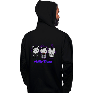 Shirts Pullover Hoodies, Unisex / Small / Black Hello There