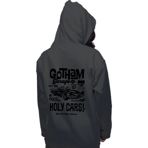 Daily_Deal_Shirts Pullover Hoodies, Unisex / Small / Charcoal Gotham Garage LTD