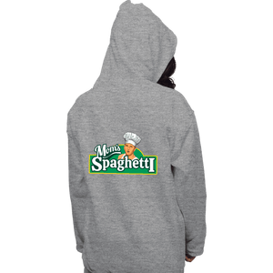 Secret_Shirts Pullover Hoodies, Unisex / Small / Sports Grey Mom's Spaghetti