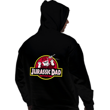Load image into Gallery viewer, Secret_Shirts Pullover Hoodies, Unisex / Small / Black Jurassic Dad
