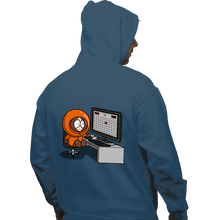 Load image into Gallery viewer, Daily_Deal_Shirts Pullover Hoodies, Unisex / Small / Indigo Blue Always Dead!
