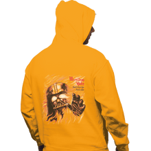 Load image into Gallery viewer, Shirts Pullover Hoodies, Unisex / Small / Gold Merciless Hate
