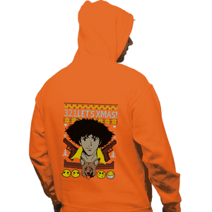 Shirts Pullover Hoodies, Unisex / Small / Orange Cowboy Xmas