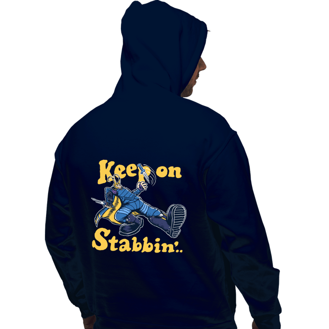 Shirts Pullover Hoodies, Unisex / Small / Navy Keep On Stabbin'