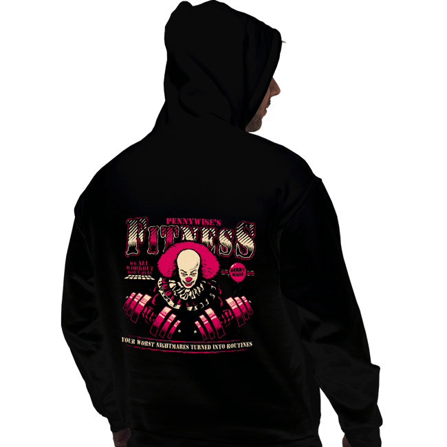 Daily_Deal_Shirts Pullover Hoodies, Unisex / Small / Black Pennywise's Fitness