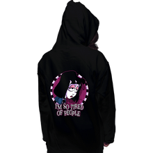 Load image into Gallery viewer, Secret_Shirts Pullover Hoodies, Unisex / Small / Black So Tired Of People
