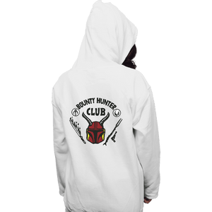 Daily_Deal_Shirts Pullover Hoodies, Unisex / Small / White Bounty Hunter Club