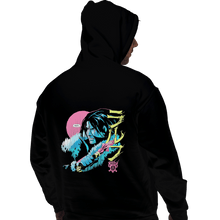 Load image into Gallery viewer, Shirts Pullover Hoodies, Unisex / Small / Black Trevor The Vampire Hunter
