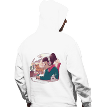 Load image into Gallery viewer, Daily_Deal_Shirts Pullover Hoodies, Unisex / Small / White Lo Fi Sketch &amp; Coffee
