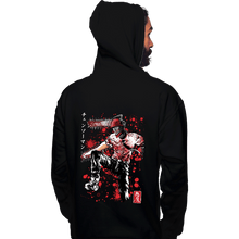 Load image into Gallery viewer, Daily_Deal_Shirts Pullover Hoodies, Unisex / Small / Black Chainsaw Sumi-E
