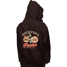 Load image into Gallery viewer, Daily_Deal_Shirts Pullover Hoodies, Unisex / Small / Dark Chocolate Rockford Peaches
