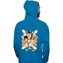 Load image into Gallery viewer, Shirts Pullover Hoodies, Unisex / Small / Sapphire Final Fight Heroes
