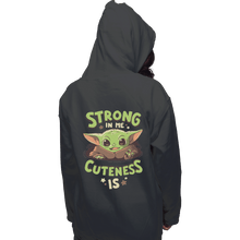 Load image into Gallery viewer, Shirts Zippered Hoodies, Unisex / Small / Dark Heather Strong In Me
