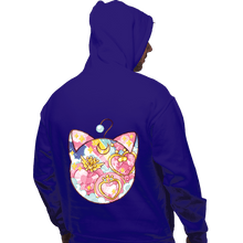 Load image into Gallery viewer, Shirts Pullover Hoodies, Unisex / Small / Violet Magical Silhouettes - Luna P
