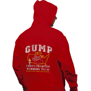 Daily_Deal_Shirts Pullover Hoodies, Unisex / Small / Red Gump Running