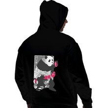 Load image into Gallery viewer, Shirts Pullover Hoodies, Unisex / Small / Black Grade Two Sorcerer Panda
