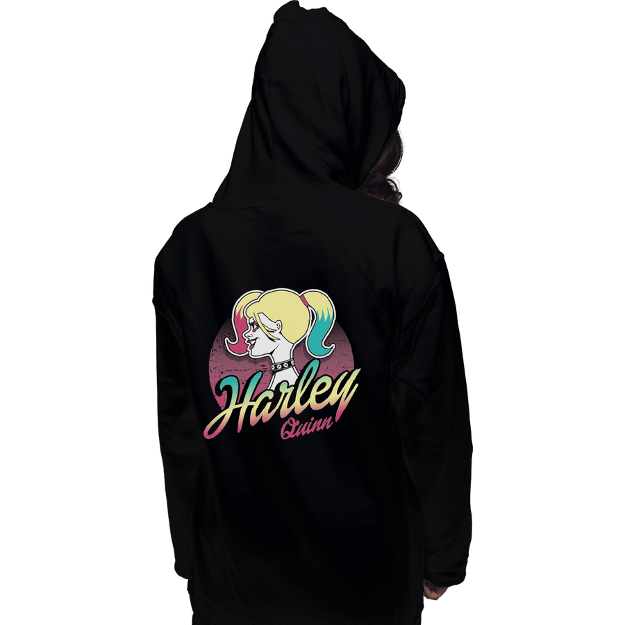 Shirts Pullover Hoodies, Unisex / Small / Black Barbie Quinn