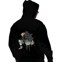 Load image into Gallery viewer, Shirts Zippered Hoodies, Unisex / Small / Black Howl Watercolor
