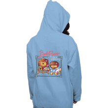 Load image into Gallery viewer, Secret_Shirts Pullover Hoodies, Unisex / Small / Royal Blue Kitty Painter!
