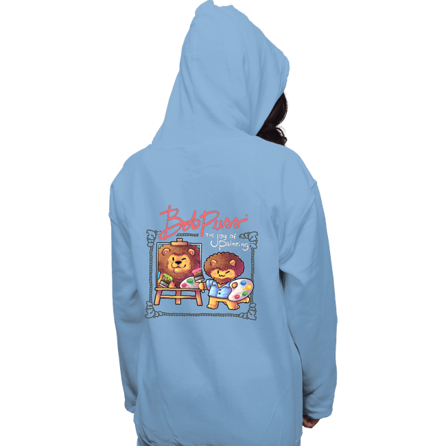 Secret_Shirts Pullover Hoodies, Unisex / Small / Royal Blue Kitty Painter!