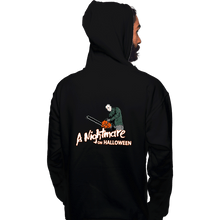 Load image into Gallery viewer, Daily_Deal_Shirts Pullover Hoodies, Unisex / Small / Black A Nightmare On Halloween
