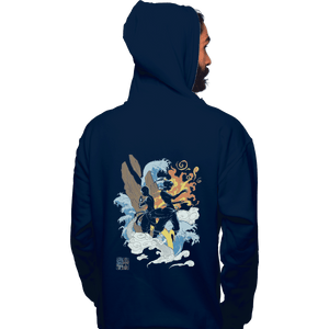 Shirts Zippered Hoodies, Unisex / Small / Navy Two Avatars