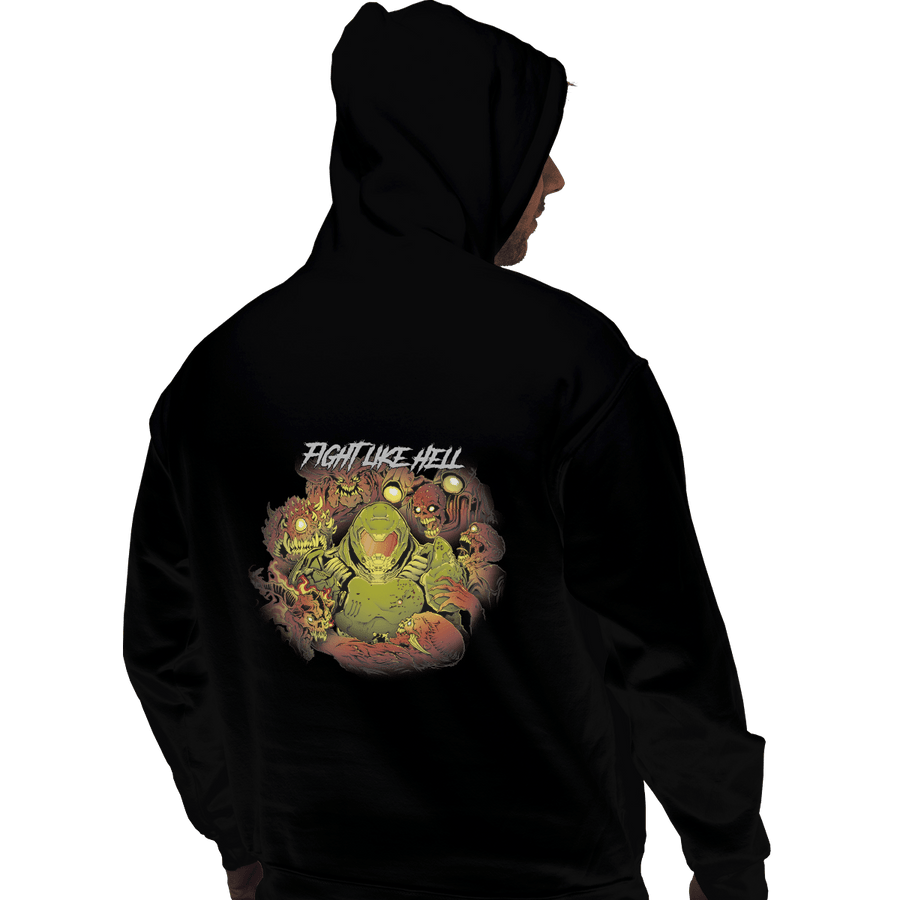 Shirts Pullover Hoodies, Unisex / Small / Black Fight Like Hell