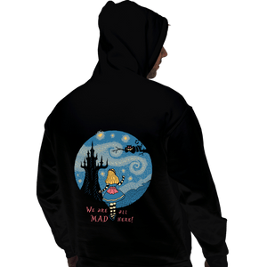 Daily_Deal_Shirts Pullover Hoodies, Unisex / Small / Black Starry Wonderland