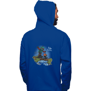 Shirts Pullover Hoodies, Unisex / Small / Royal Blue Boba And Fennec