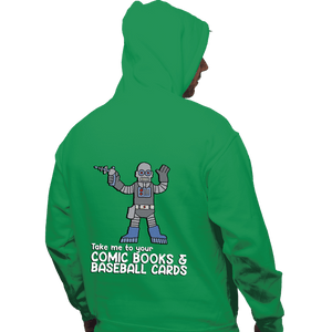 Daily_Deal_Shirts Pullover Hoodies, Unisex / Small / Irish Green The Android's Dungeon