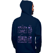 Load image into Gallery viewer, Daily_Deal_Shirts Pullover Hoodies, Unisex / Small / Navy Start The Music
