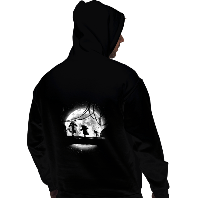Shirts Pullover Hoodies, Unisex / Small / Black Moonlight Teddies